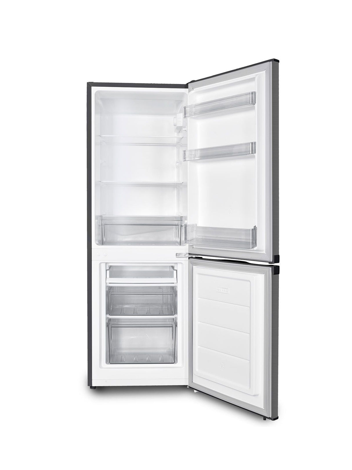 Heinrichs Koel-vriescombinatie Roestvrij Staal HKS 3291