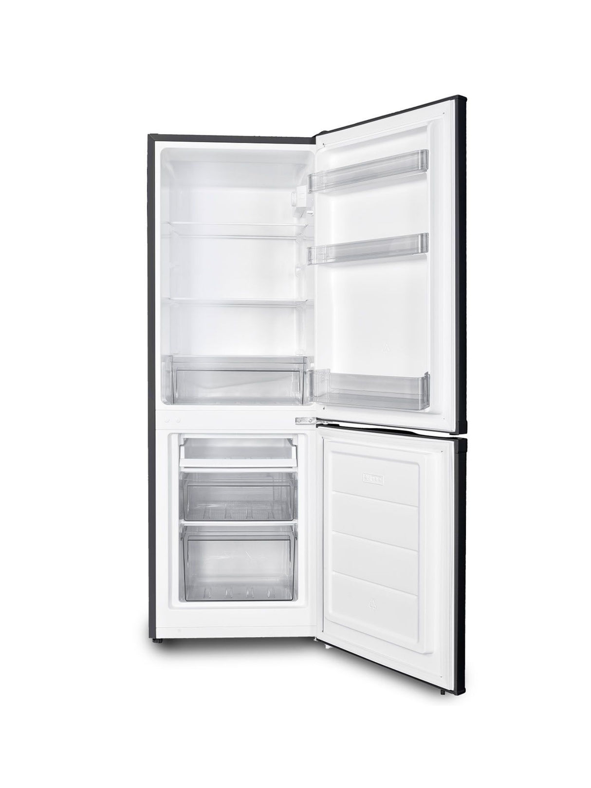 Heinrichs Koel-vriescombinatie Zwart HKS 3291