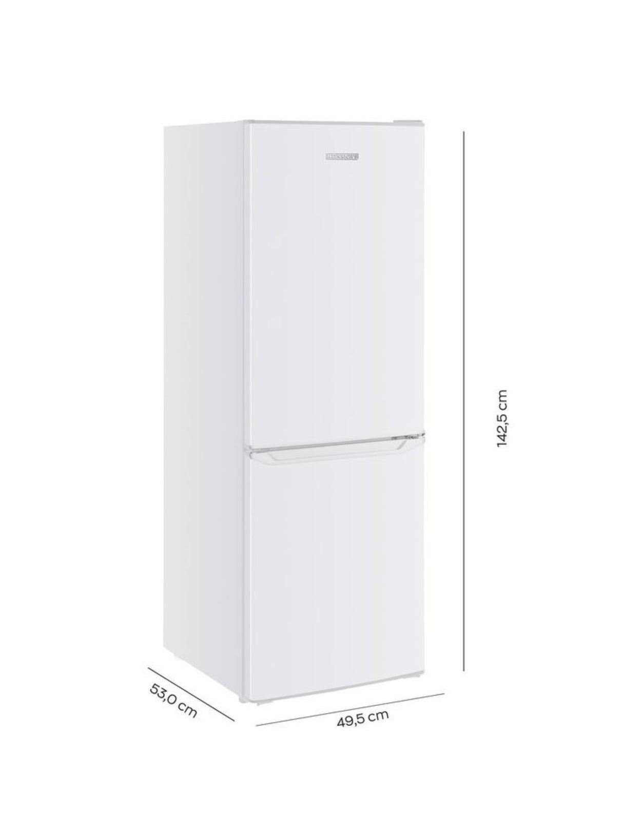 Heinrichs Koel-vriescombinatie Wit HKS 3291