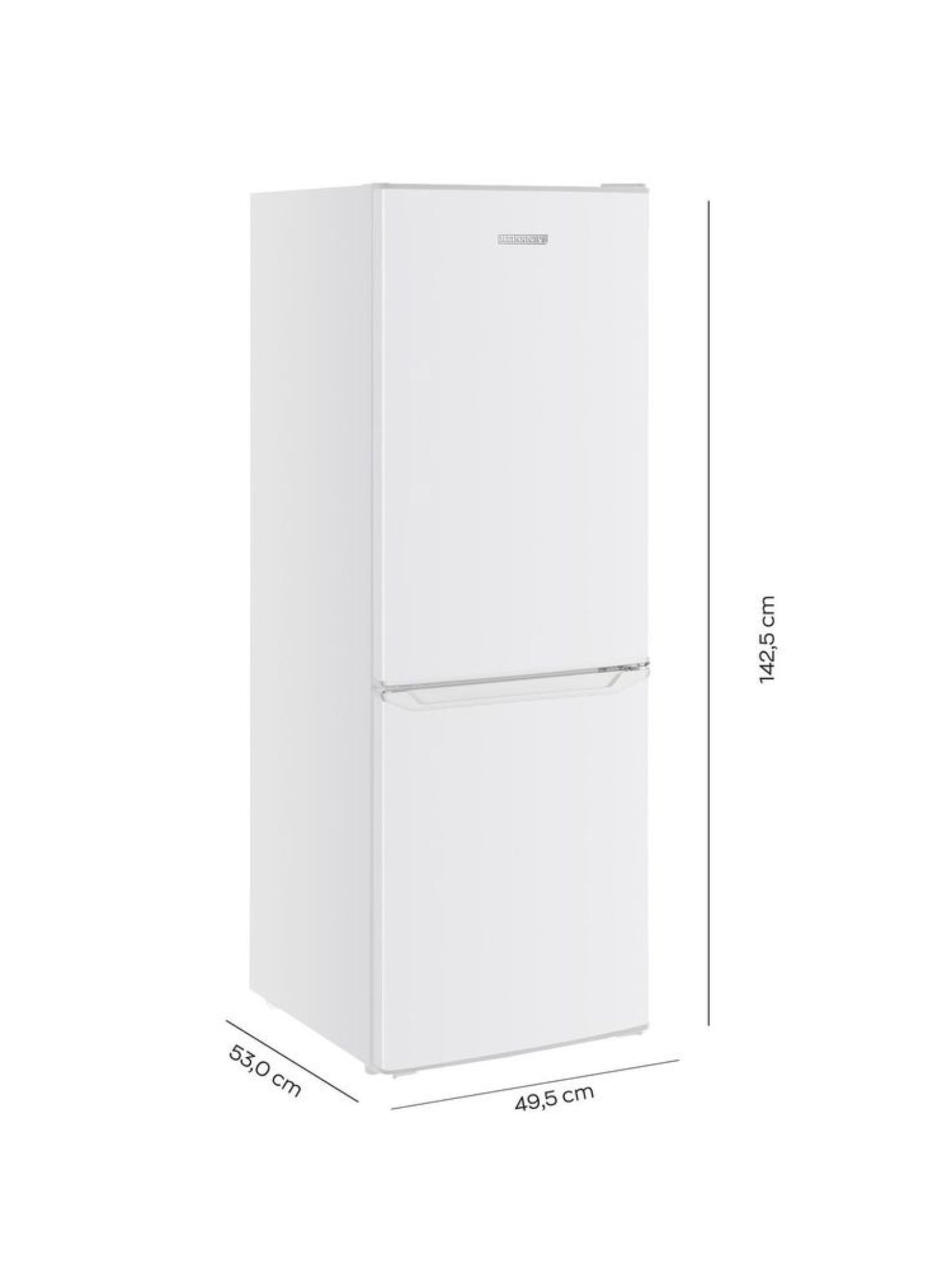 Heinrichs Koel-vriescombinatie Wit HKS 3291