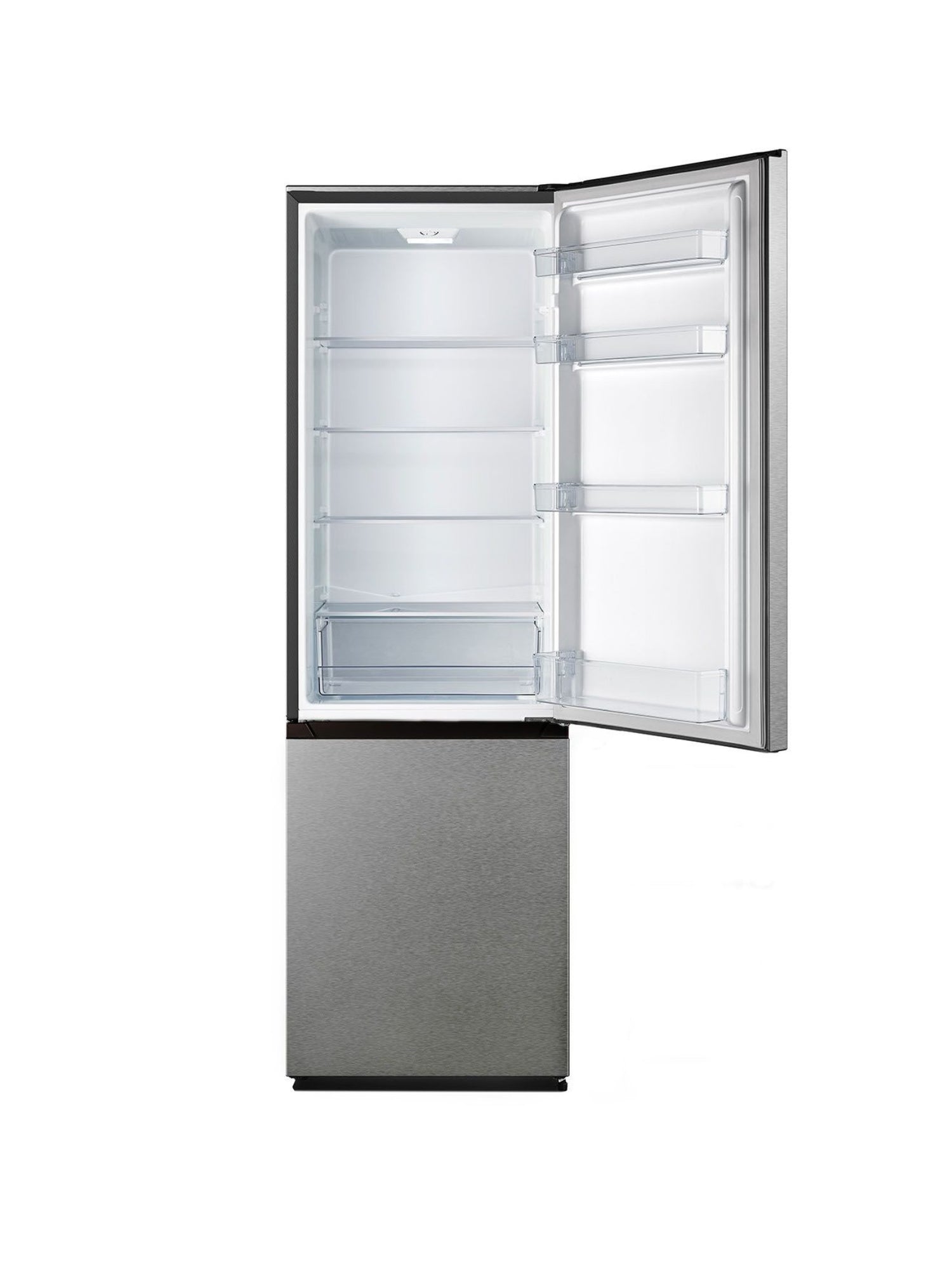 Heinrichs Koel-vriescombinatie Roestvrij Staal HKS 3491