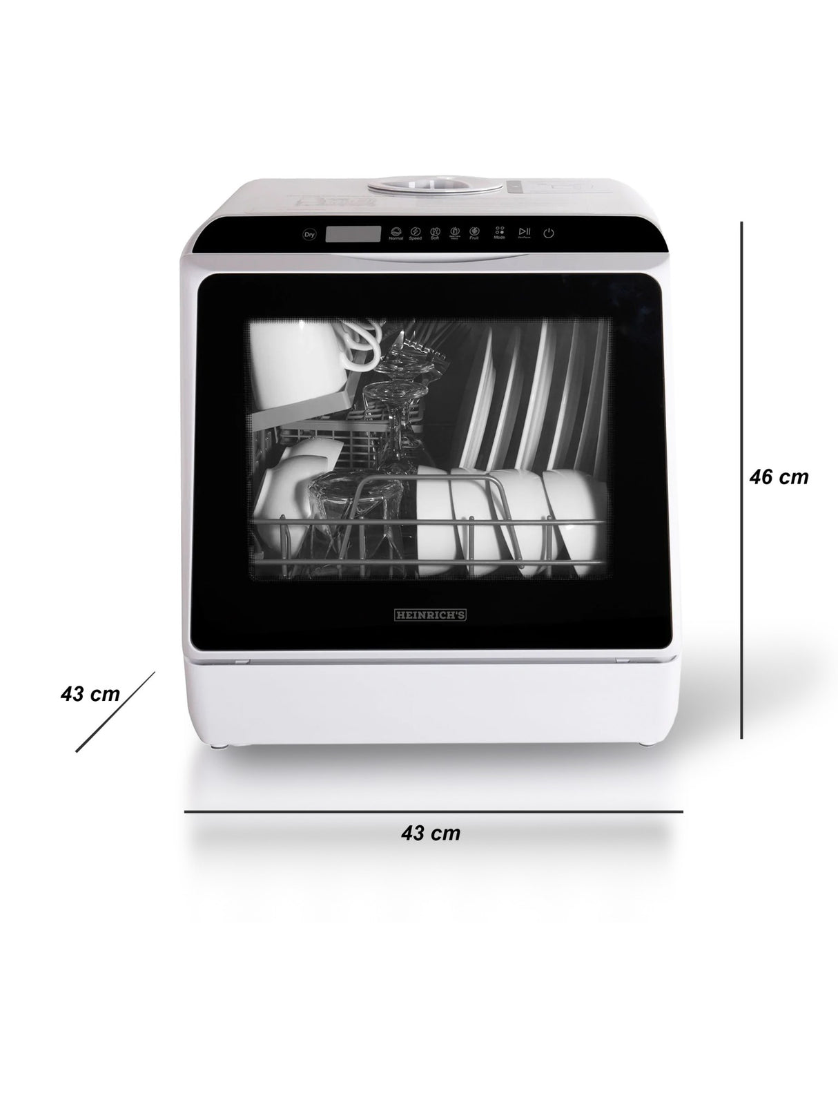 Heinrichs Vrijstaande Vaatwasser HTG 8841