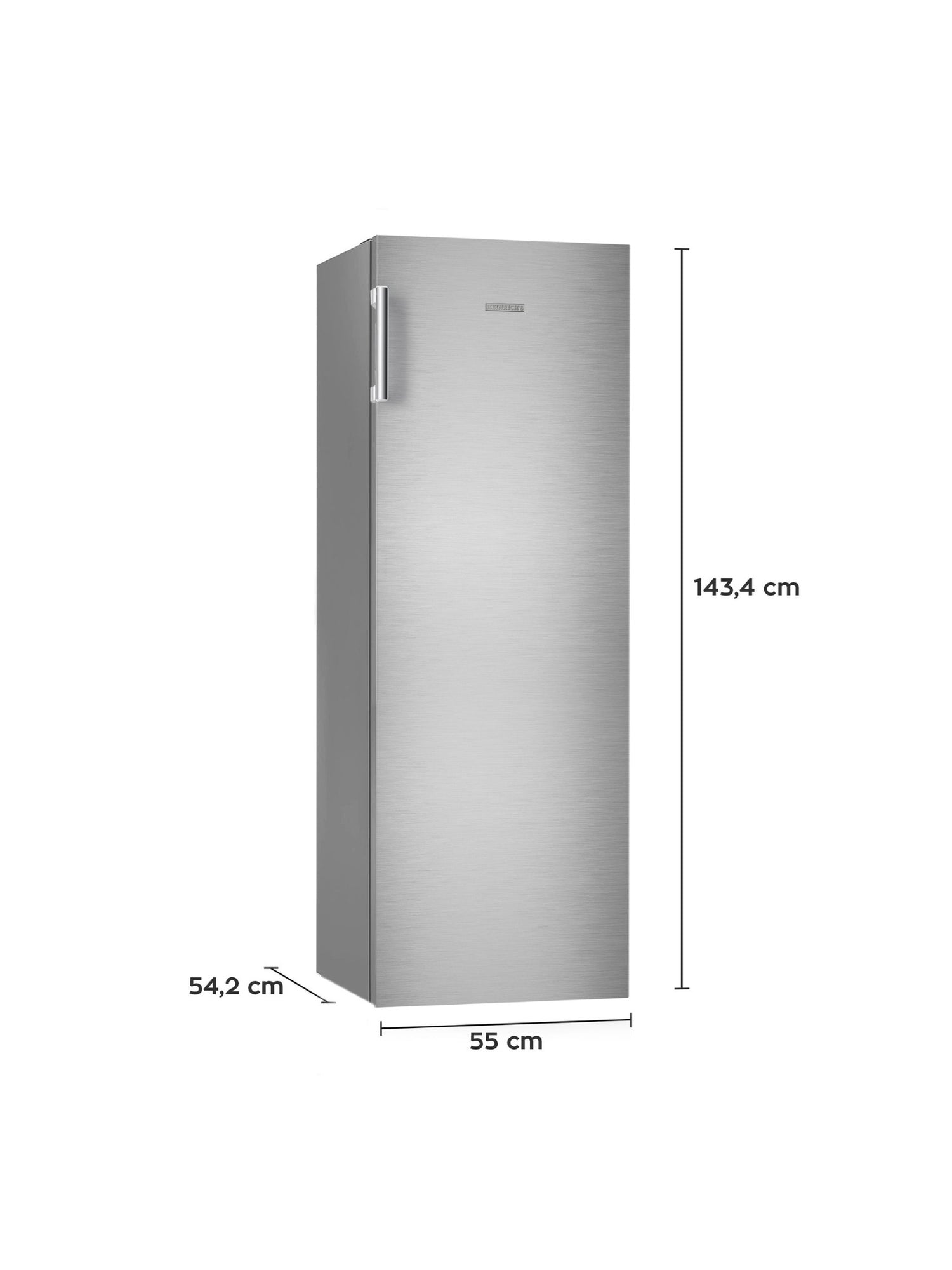 Heinrichs Koelkast Roestvrij Staal HVK 3096