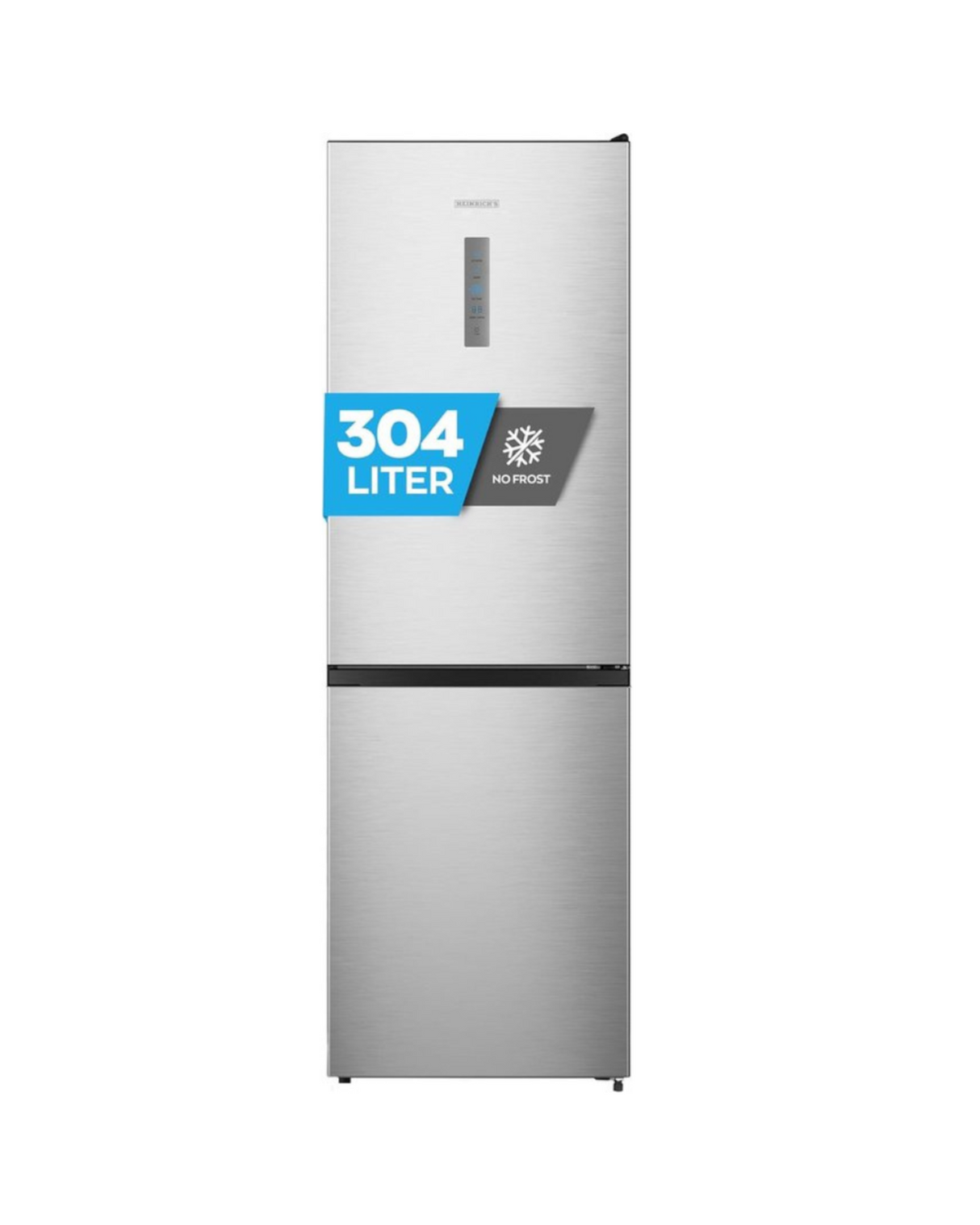 Heinrichs Koel-vriescombinatie Roestvrij Staal HKS 3095 No Frost