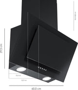 Heinrichs Afzuigkap Zwart HDU7621