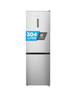 Heinrichs Koel-vriescombinatie Roestvrij Staal HKS 3095 No Frost