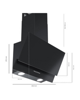 Heinrichs Afzuigkap Zwart HDU7622