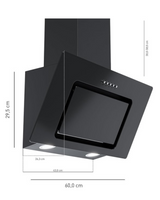 Heinrichs Afzuigkap Zwart HDU7623