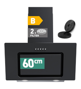 Heinrichs Afzuigkap Zwart HDU7623