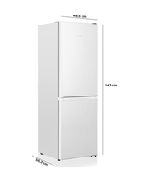 Heinrichs Koel-vriescombinatie Wit HKS 3091.1 Extra Zuinig